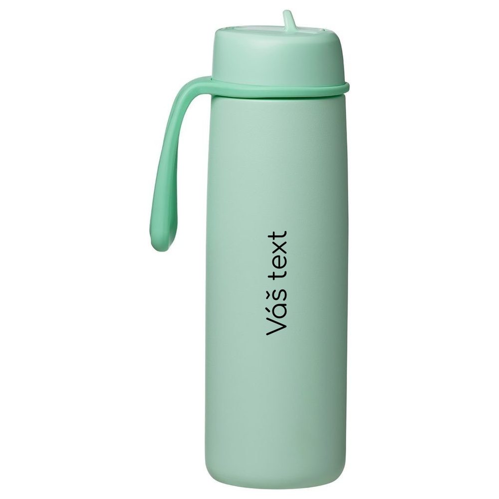 b.box Nerezová termolahev s brčkem 690 ml s gravírováním