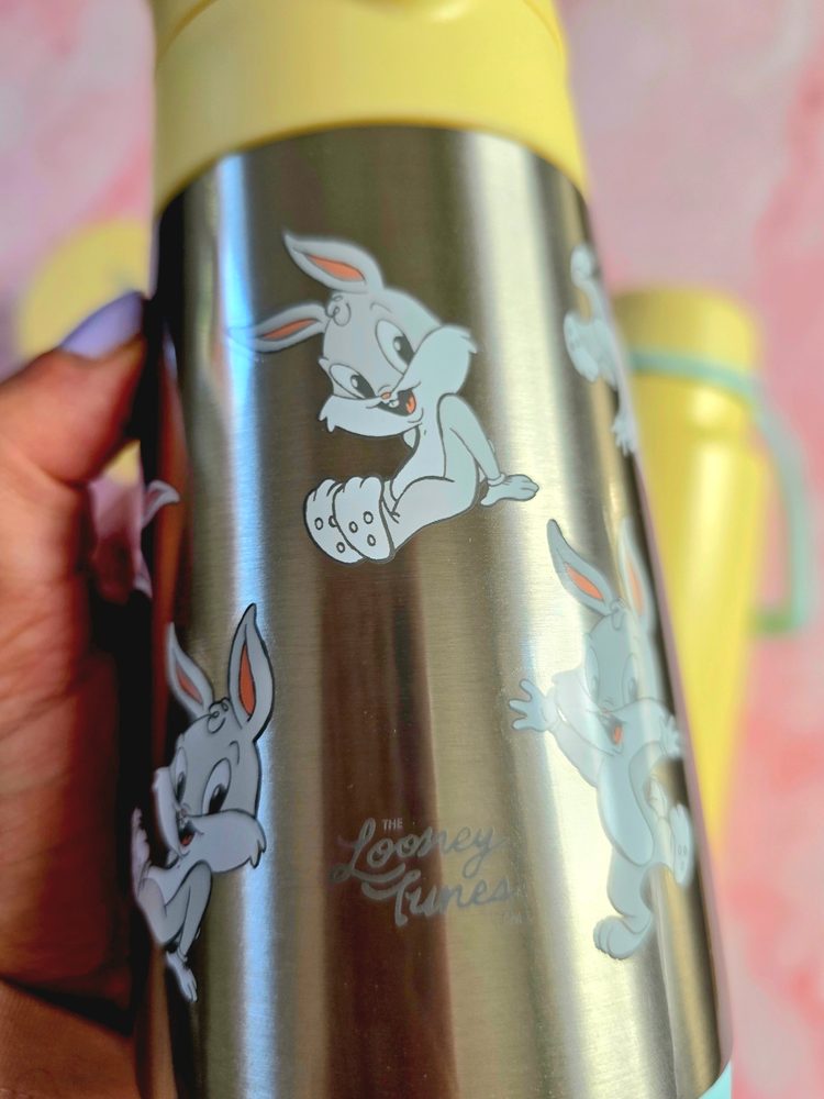 b.box Termoska na pití s brčkem 350 ml - Looney Tunes | b.box
