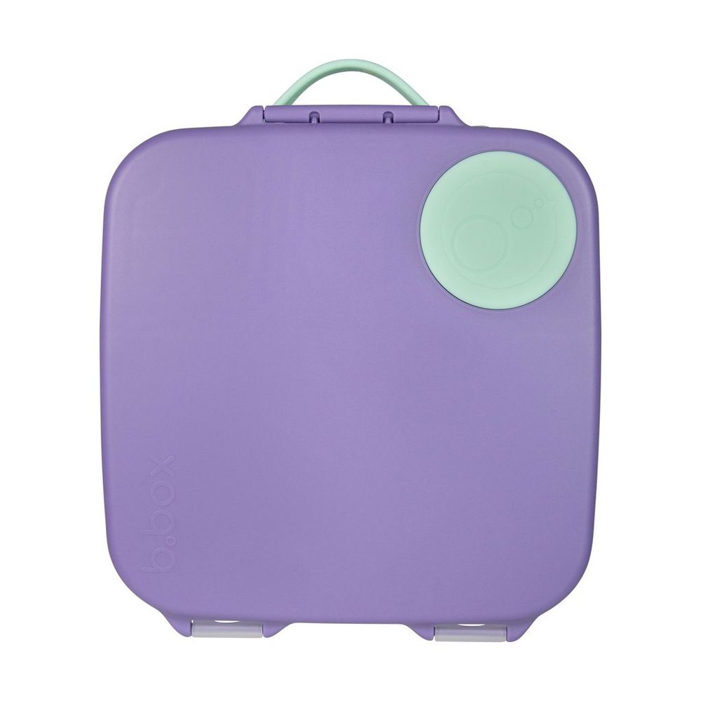 b.box Svačinový box velký s gravírováním - lilac pop