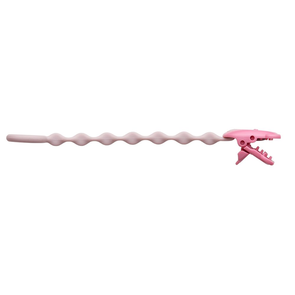 b.box Silikonový klip na dudlík, 2 ks - blush/vanilla