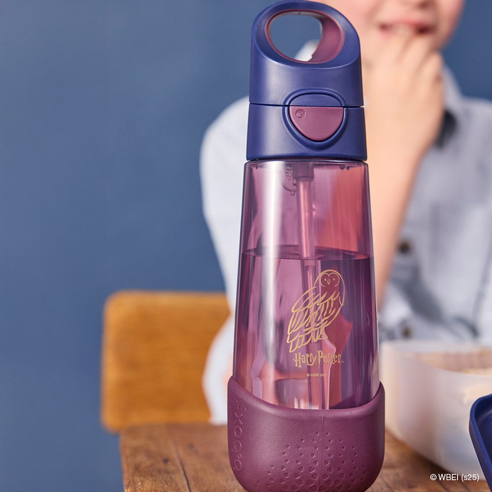 b.box Lahev na pití s brčkem 600 ml - Harry Potter | b.box
