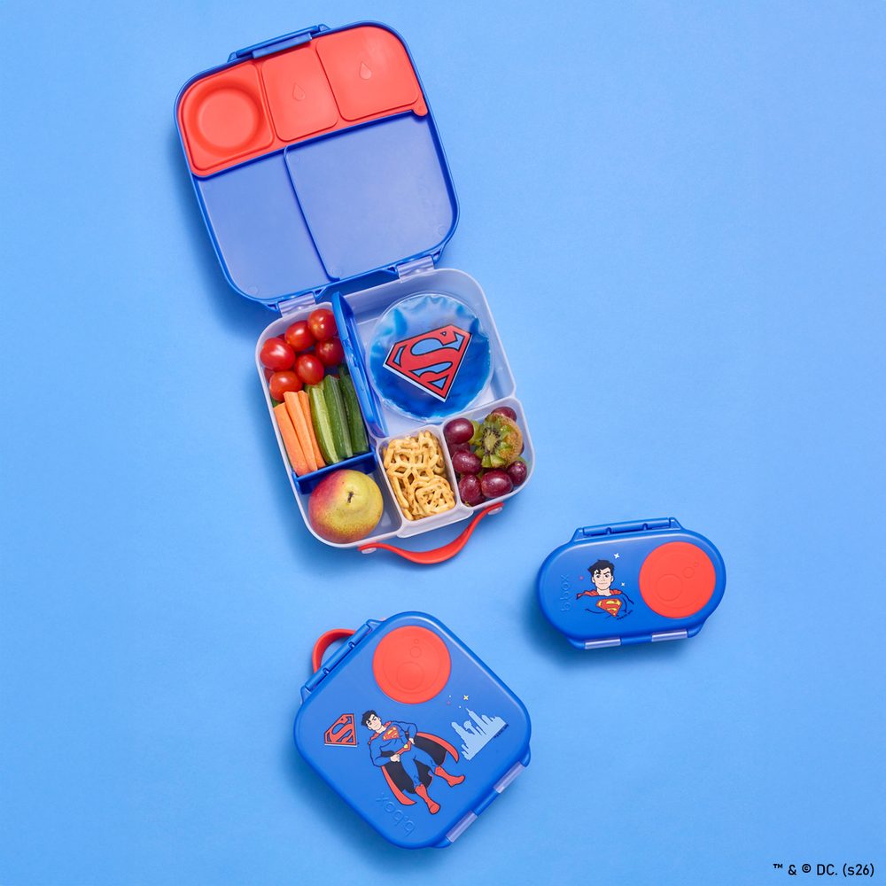 b.box Svačinový box velký - Superman | b.box