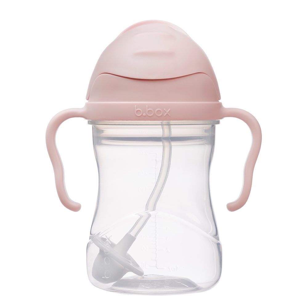 b.box Univerzální sada na pití 3v1, 240 ml - růžová