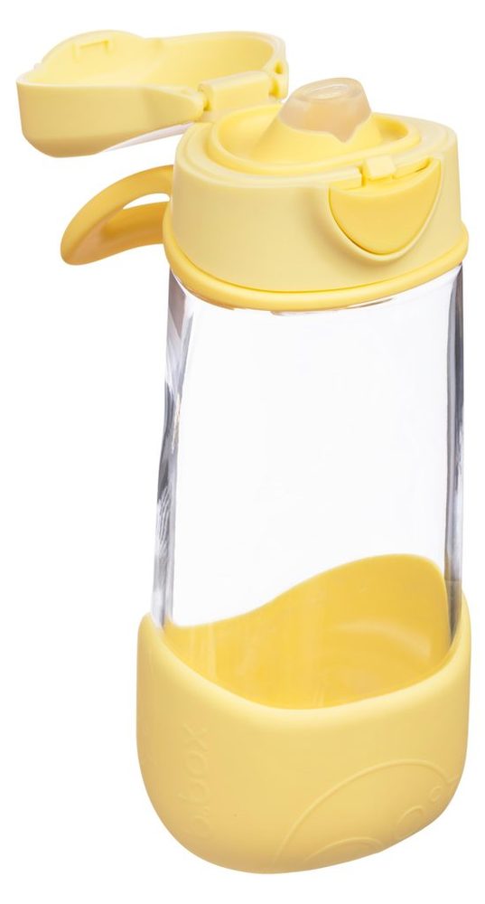 b.box Svačinový box střední + Sport lahev 450 ml - set lemon twist