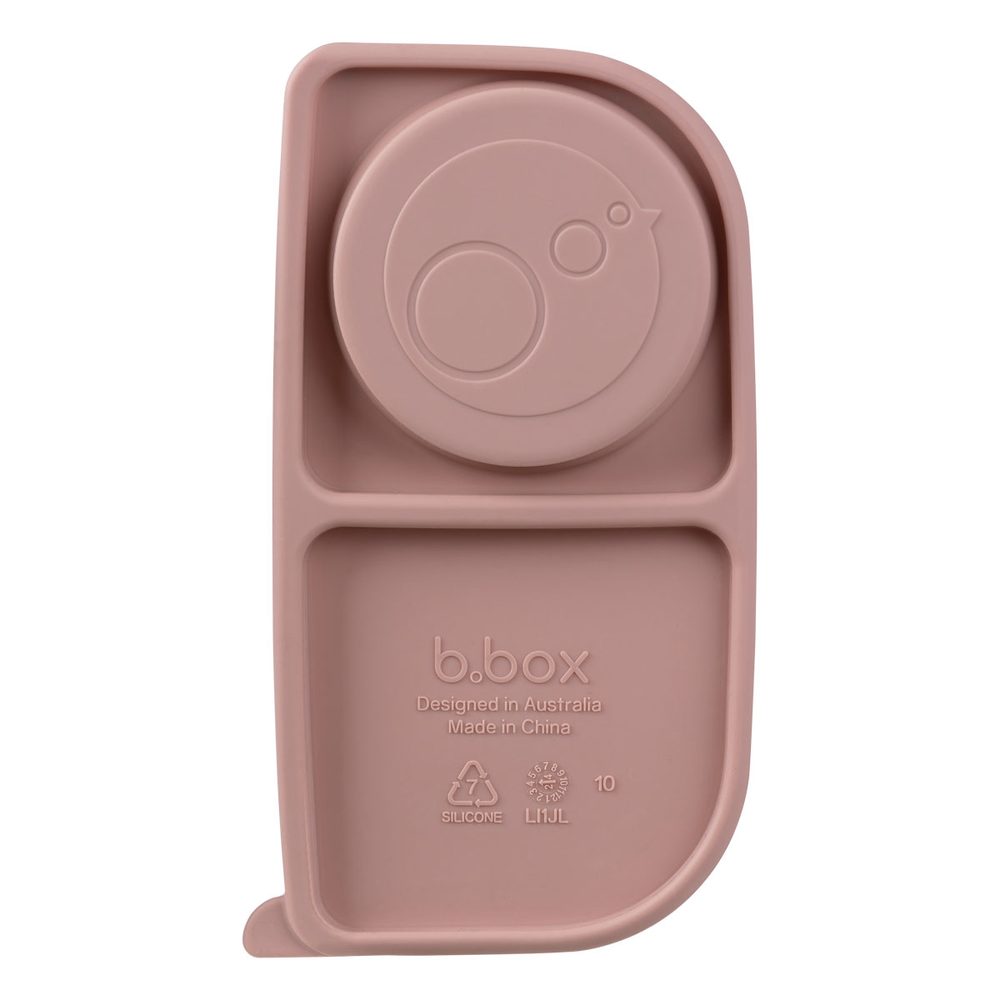 b.box Náhradní silikonové těsnění na Svačinový box střední - blush crush