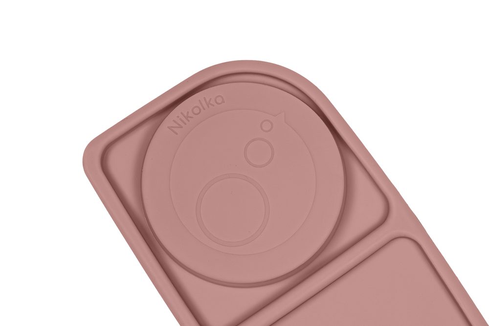 b.box Náhradní silikonové těsnění na Svačinový box střední s gravírováním