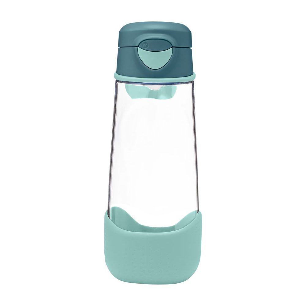 b.box Svačinový box střední + Sport lahev 600 ml - set emerald forest
