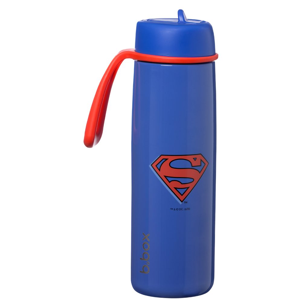 b.box Nerezová termolahev s brčkem 690 ml - Superman | b.box