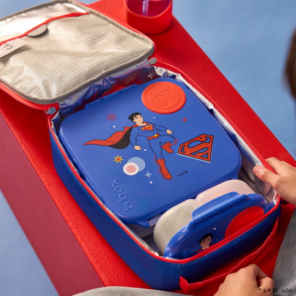 b.box Svačinový box velký - Superman | b.box