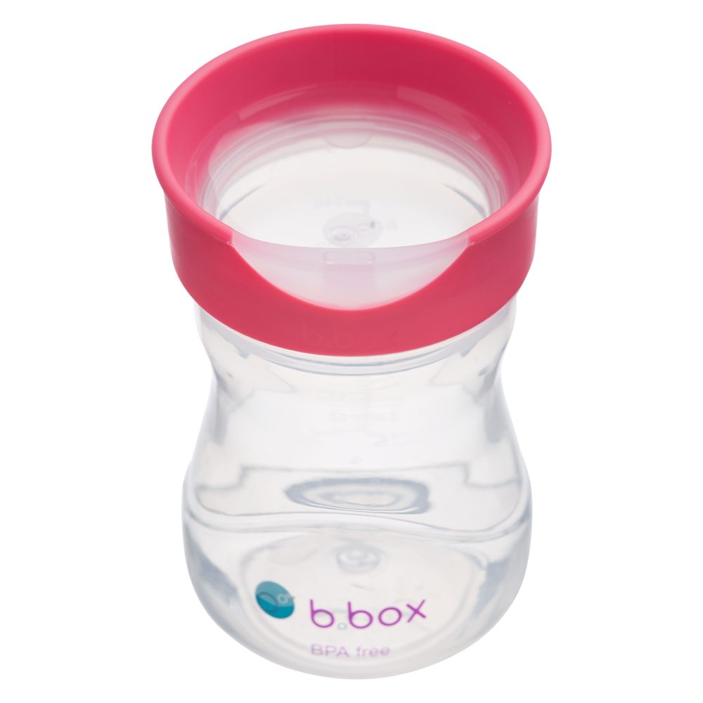 b.box Hrneček pro batolata 12m+ - růžový 240 ml