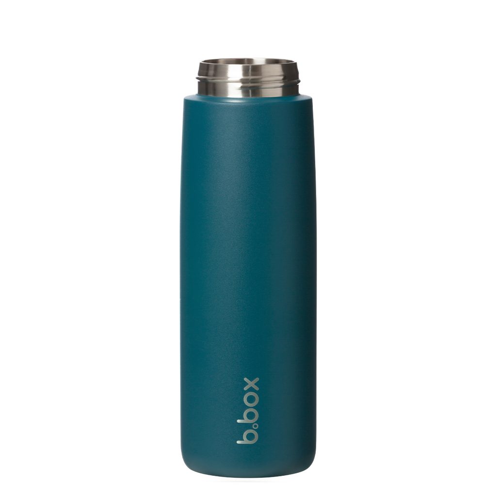 b.box Nerezová termolahev s brčkem 690 ml - sea glass