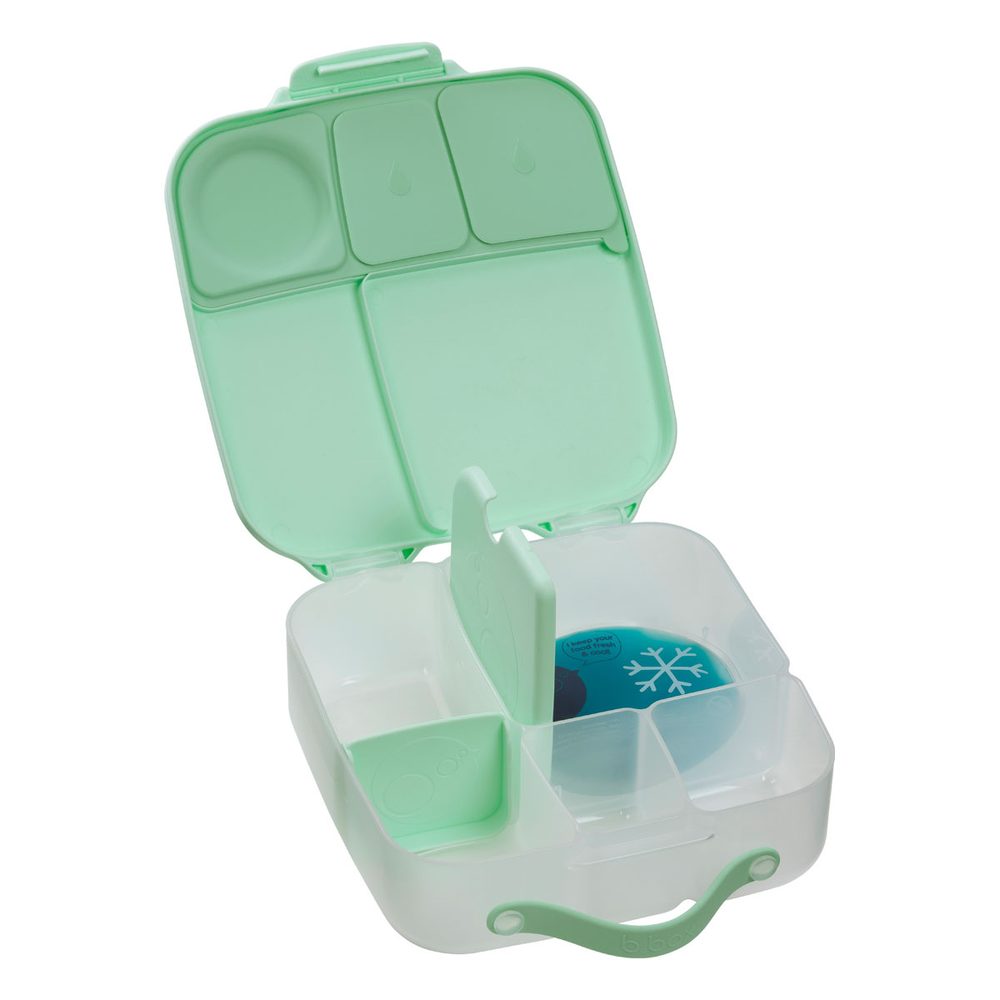 b.box Náhradní silikonové těsnění na Svačinový box velký - spearmint