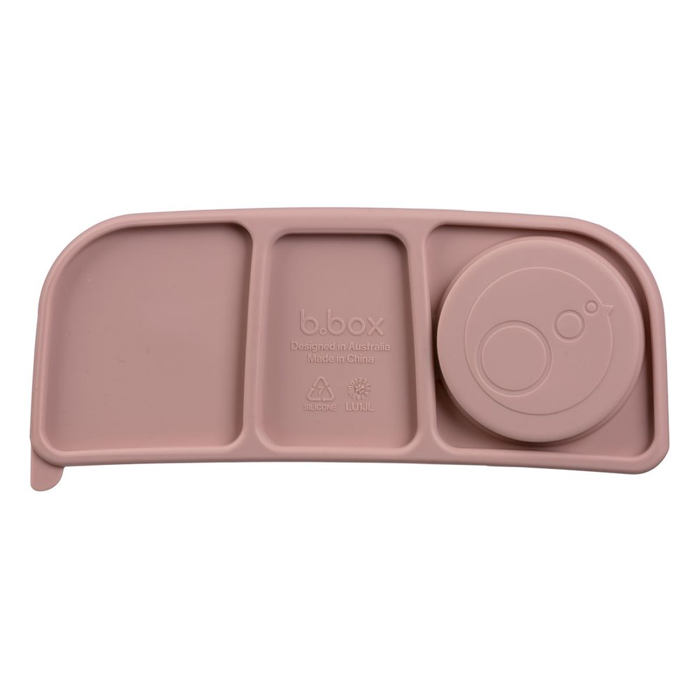 b.box Náhradní silikonové těsnění na Svačinový box velký - blush crush