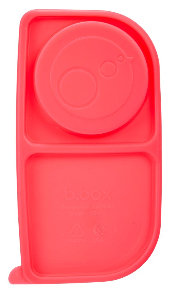b.box Náhradní silikonové těsnění na Svačinový box střední - flamingo fizz