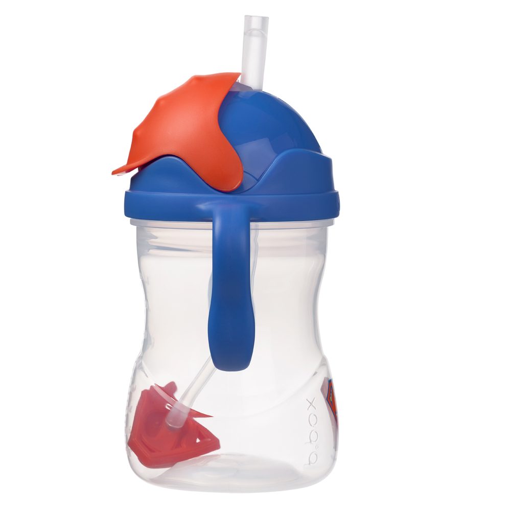 b.box Hrneček s brčkem 240 ml - Superman | b.box