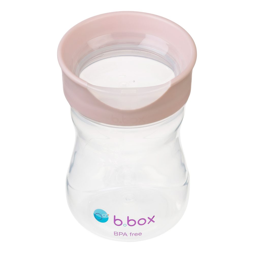 b.box Univerzální sada na pití 3v1, 240 ml - růžová