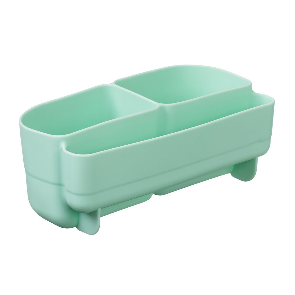 b.box Silikonový bento organizér do středního boxu - zelený