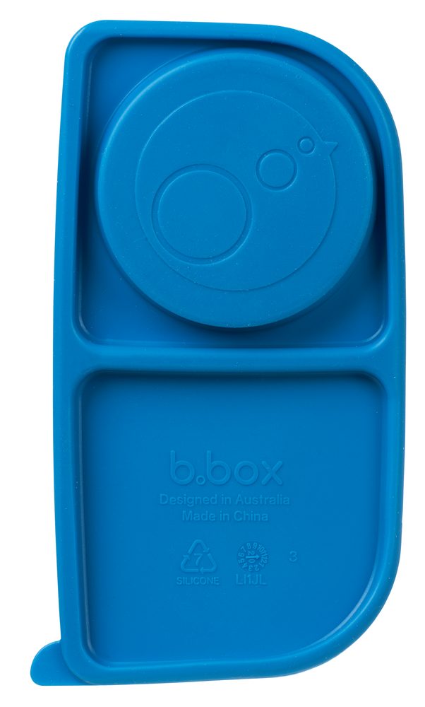 b.box Náhradní silikonové těsnění na Svačinový box střední - modré