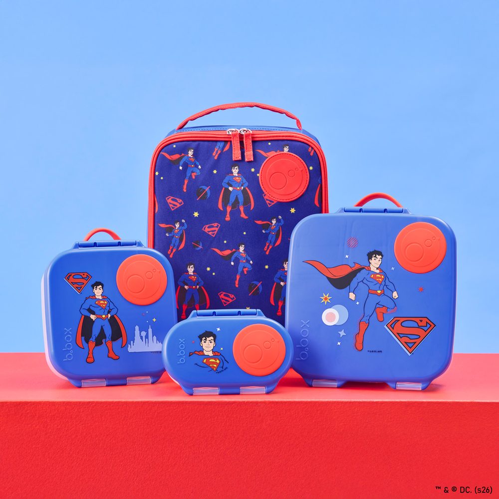 b.box Svačinový box velký - Superman | b.box
