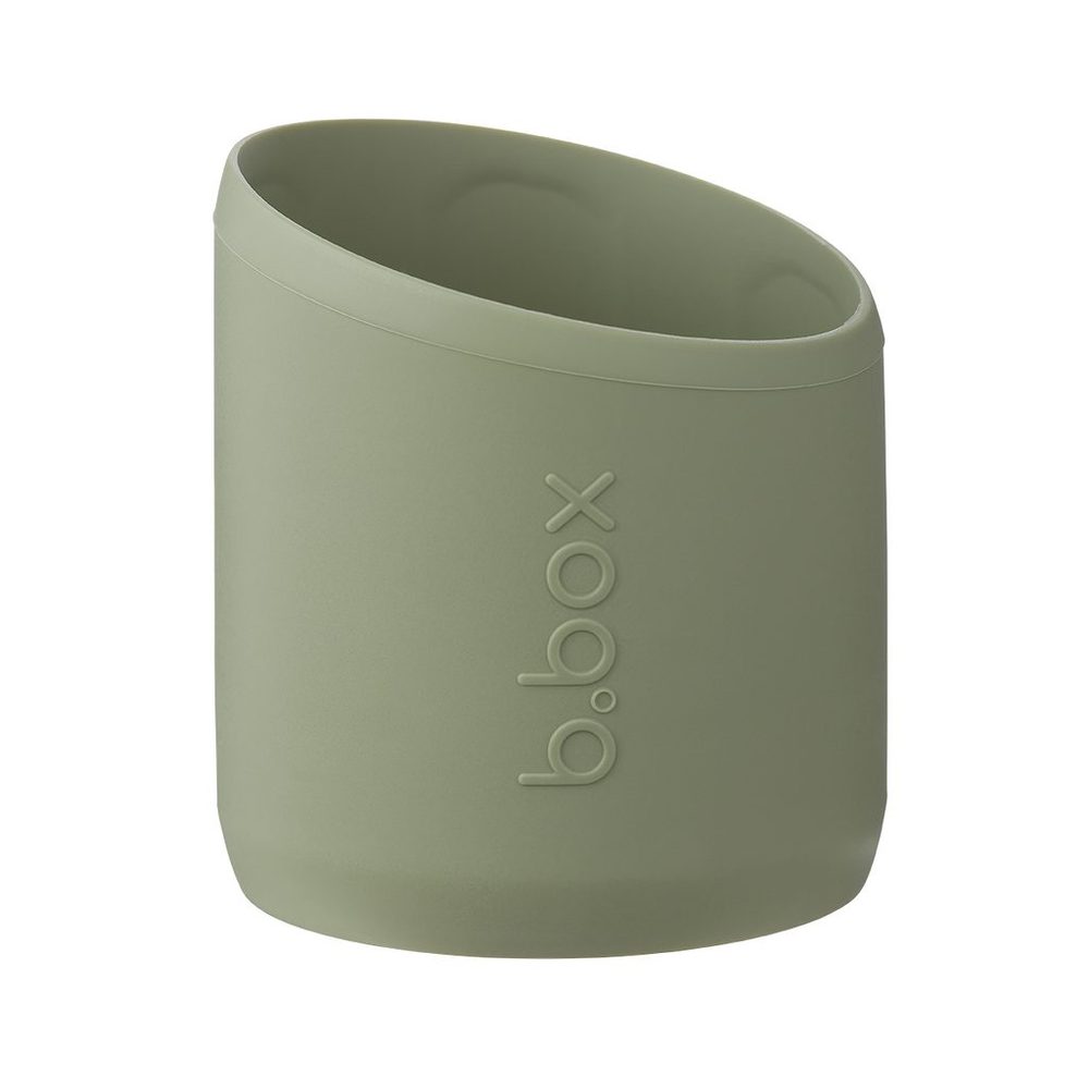 b.box Silikonový chránič pro Termolahev 690 ml s gravírováním - olive