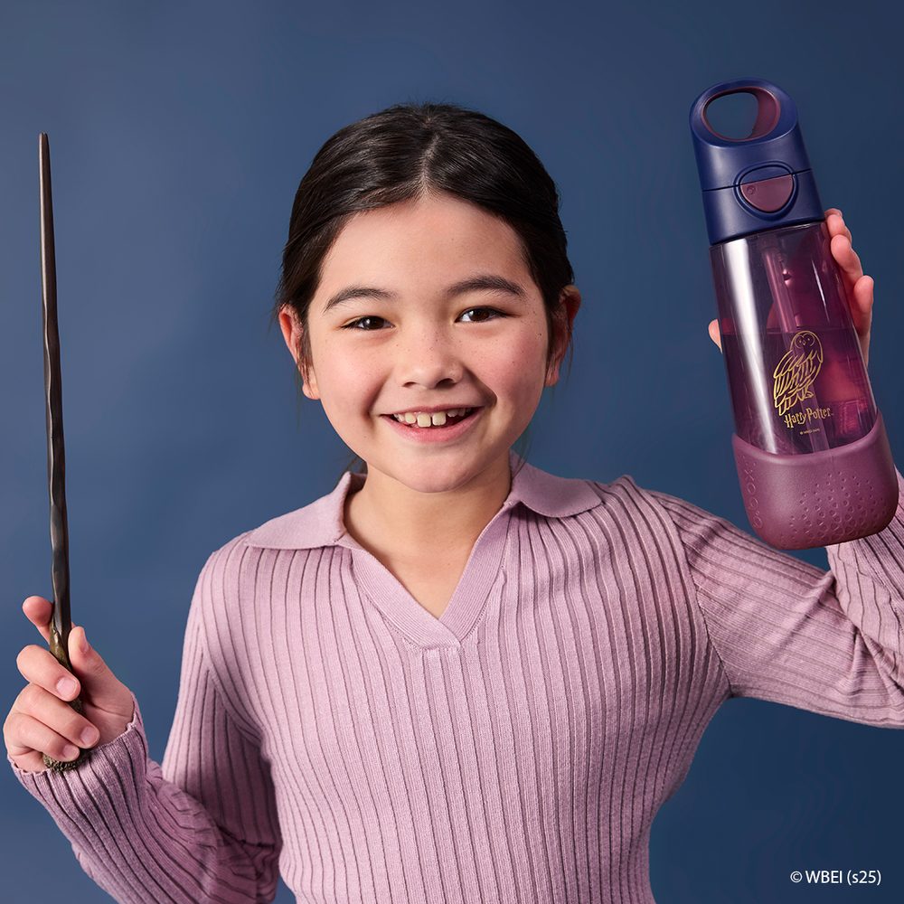 b.box Lahev na pití s brčkem 600 ml - Harry Potter | b.box
