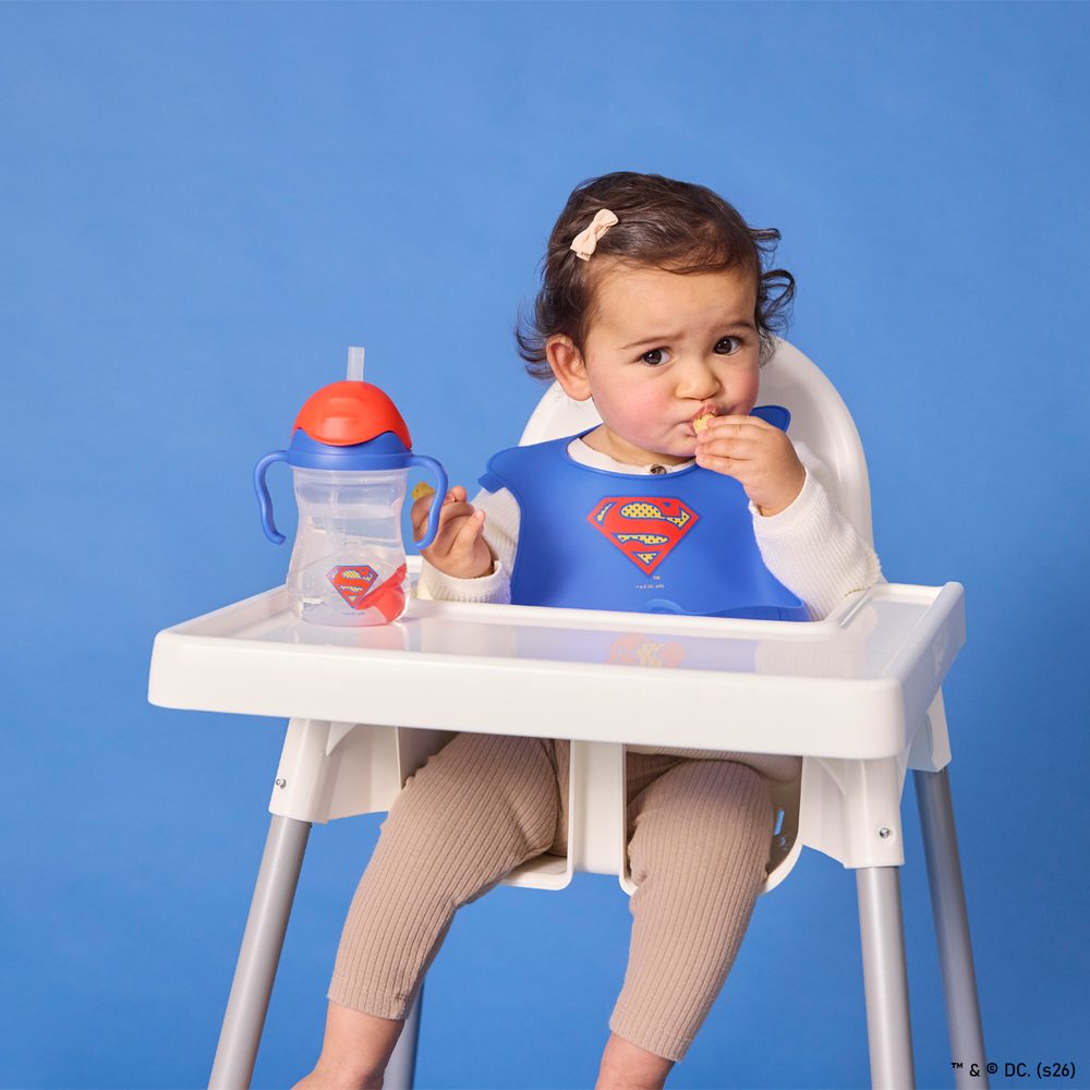 b.box Hrneček s brčkem 240 ml - Superman | b.box