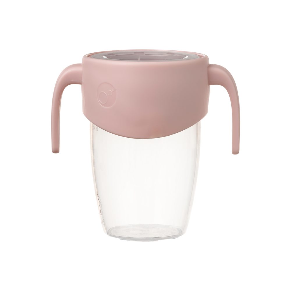 b.box 360° netekoucí učící hrneček 250 ml - růžový