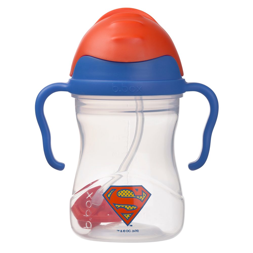 b.box Hrneček s brčkem 240 ml - Superman | b.box
