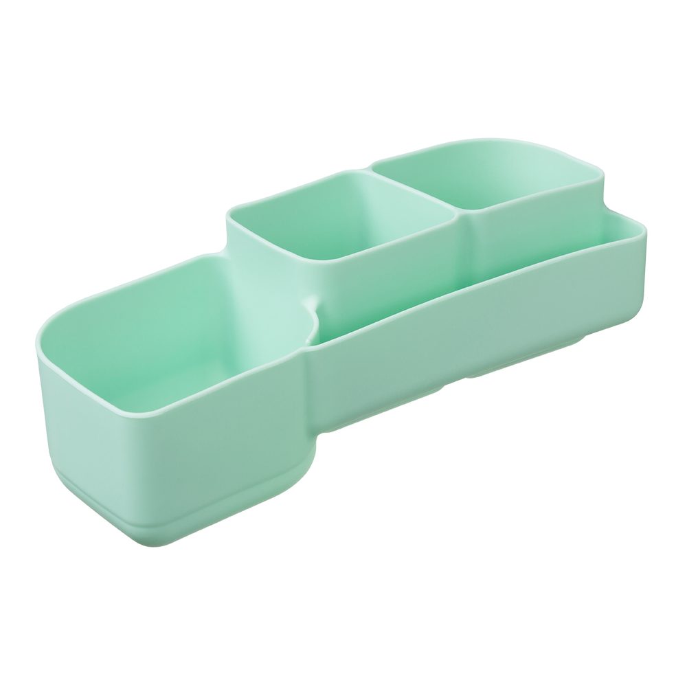 b.box Silikonový bento organizér do velkého boxu - zelený