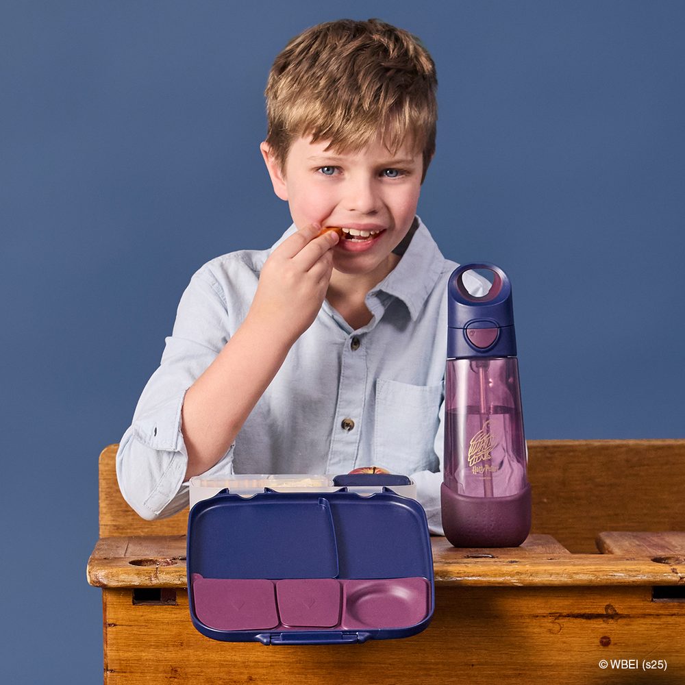 b.box Lahev na pití s brčkem 600 ml - Harry Potter | b.box