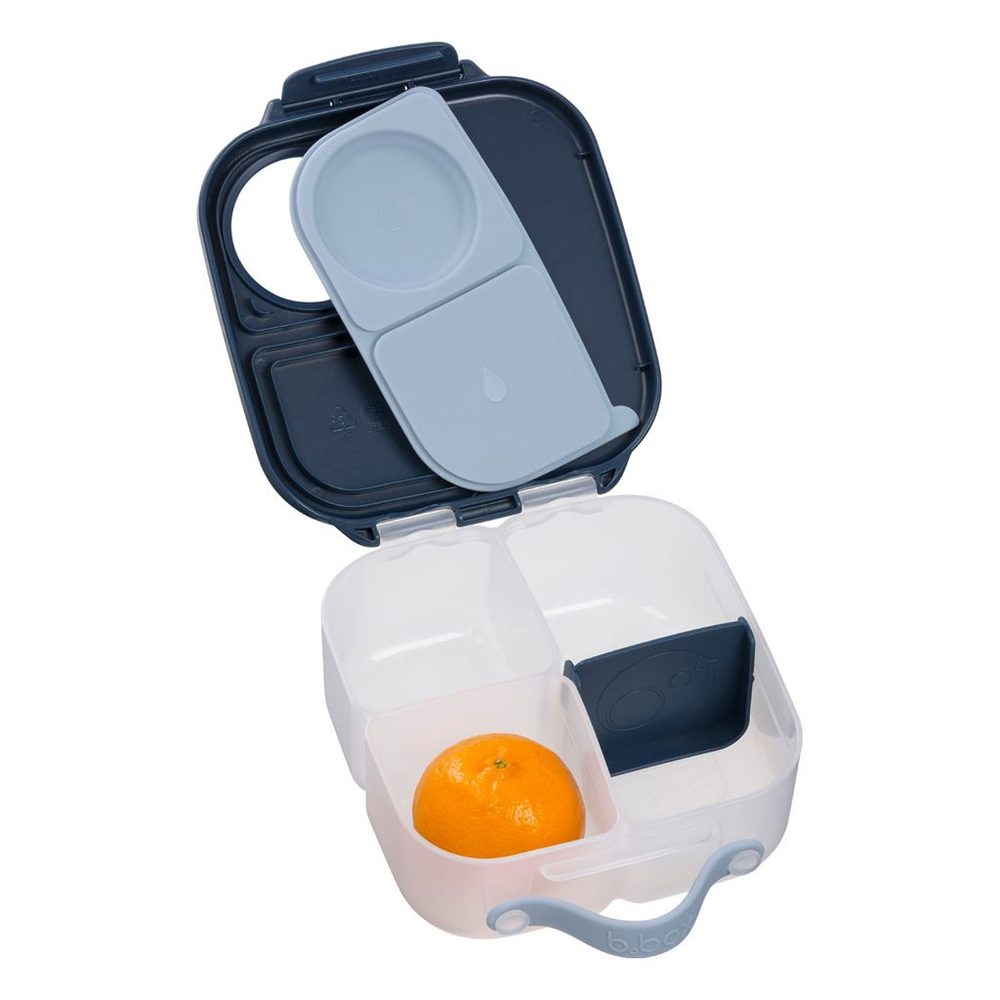 b.box Svačinový box střední + Sport lahev 600 ml - set midnight