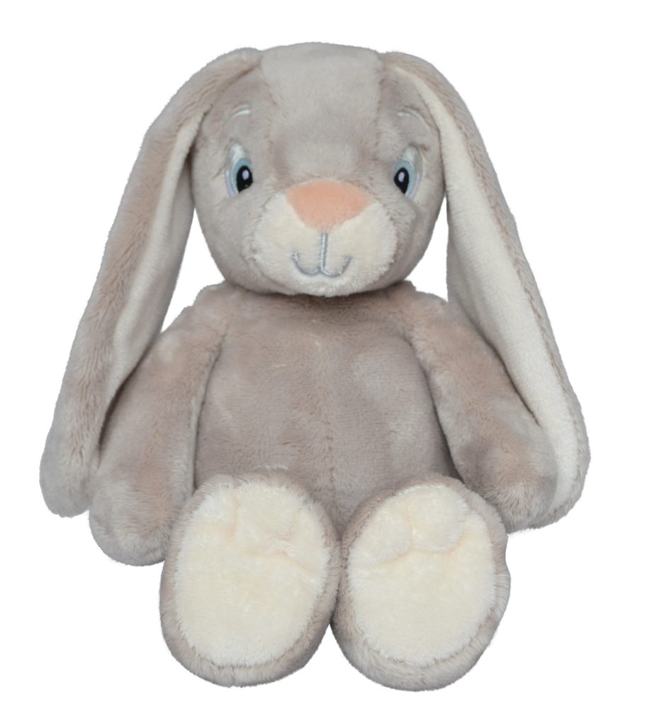 Můj králíček šedý - My Teddy - Hračky pro nejmenší - - www.mimmo.cz - baví  nás chytré a hezké věci