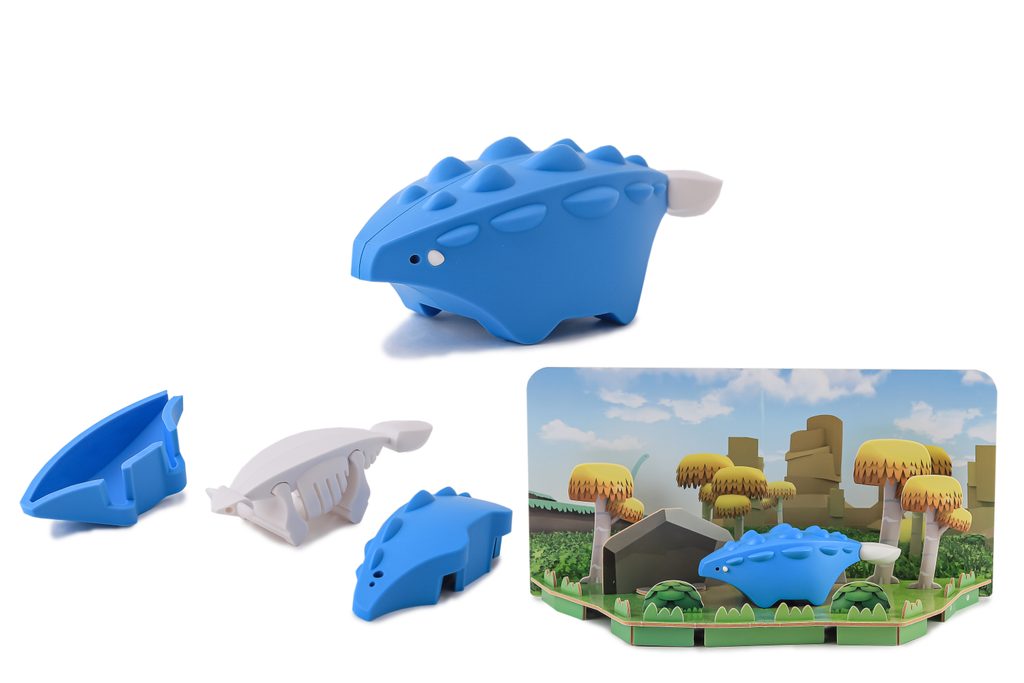 ANKYLO hračka s 3D modelem druhohor - Half Toys - Hračky pro děti 3+ - -  www.mimmo.cz - baví nás chytré a hezké věci