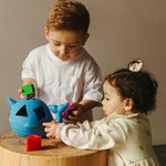 Silikonové třídění tvarů Narval, duhové