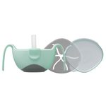 Miska so slamkou - GELATO pistáciová 250 ml