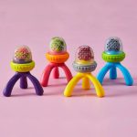 Kŕmiaci cumlík a hryzadlo modré + Náhradná silikónová sieťka 2ks