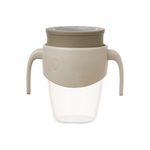 360° netekoucí učící hrneček 250 ml - béžový