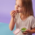 Sada krabičiek Snack tubs 3ks - ružové