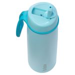 Nerezová termolahev s brčkem 690 ml - lagoon