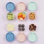 Sada krabiček Snack tubs 3ks - modré