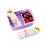 Silikónové gumičky na wrapy 6 ks – dúha, srdce