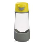Svačinový box střední + Sport lahev 450 ml - žlutá/šedá