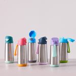 Termoska na pití sport 500 ml - růžová/oranžová