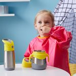 Bryndáček s rukávy velký - růžový