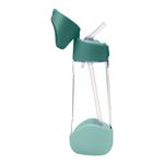 Svačinový box střední + Lahev s brčkem 600 ml - set emerald forest