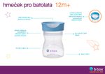 Pohár pre batoľatá 12m+ - modrý 240 ml