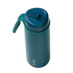 Nerezová termolahev s brčkem 690 ml - sea glass