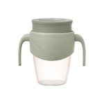 360° netekoucí učící hrneček 250 ml - zelený