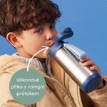 Termoska na pitie šport 500 ml - ružová/oranžová