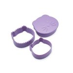 Vykrajovačka na sendviče 3v1, 2 ks – jednorožec/ mačka